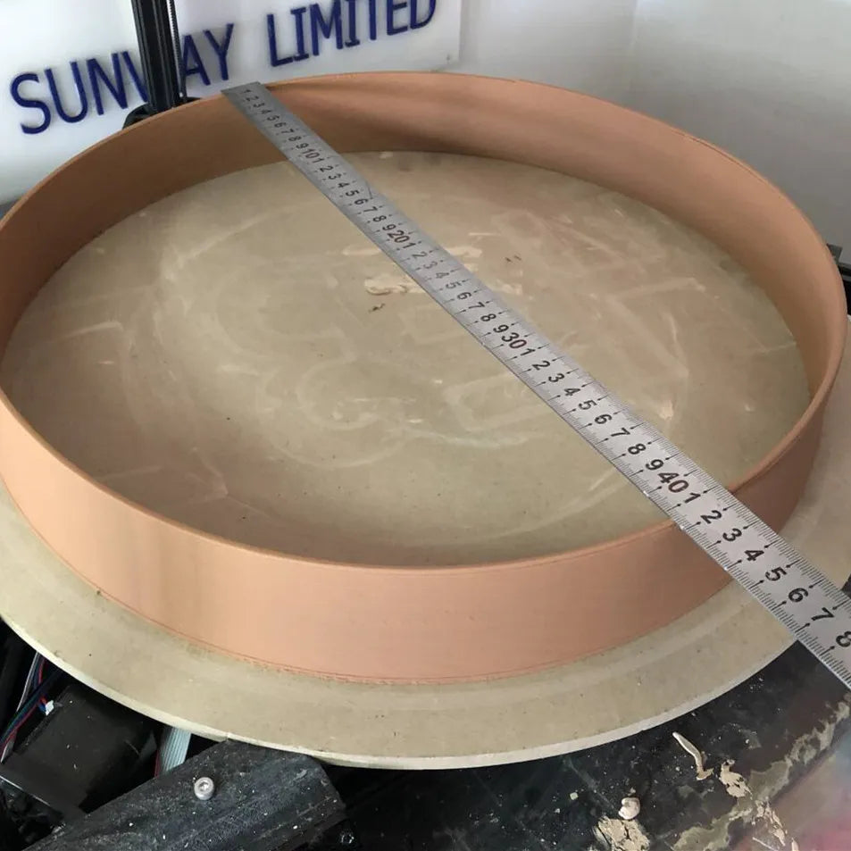 TC500 2L clay ceramic delta 3D printer  KIT DIY with a inner diameter of 85mm barrel piston pusher