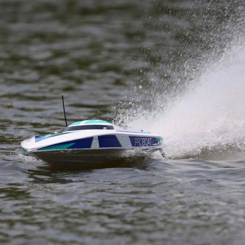 PROBOAT Sonicwake 36 inch V2 remote control electric self flipping straight brushless speedboat deep V hull rowing boat