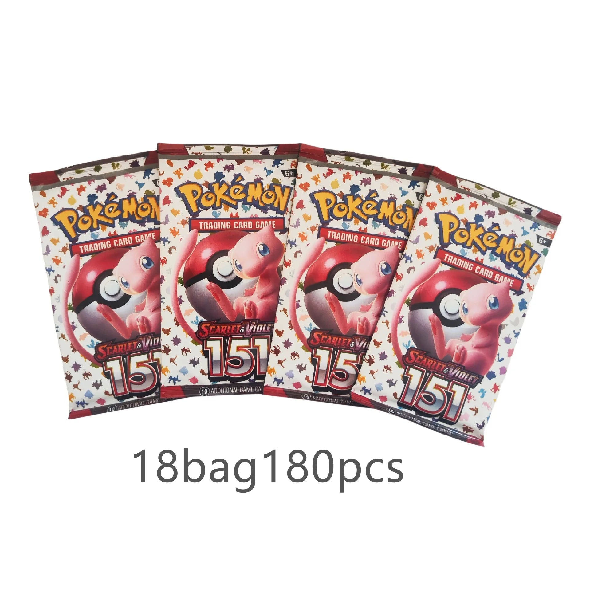 360Pcs Pokemon Card Prismatic Evolutions sv8a Scarlet Violet 151 Surging Sparks PALDEAN FATES English Booster Transaction Card