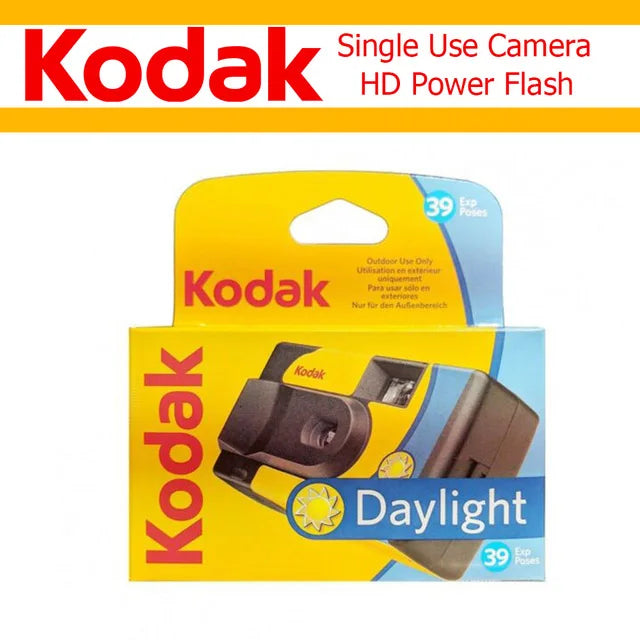 1-5 Pcs Original Kodak FunSaver Single Use Camera With Flash Disposable Point-and-Point Film Cameras 27 Sheets 39 Sheets