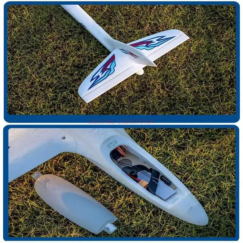 Blue Arrow Model Aircraft 1400mm Miracle Outdoor Foam Glider Fixed Wing Assembly Electric Remote Control Model Aircraft