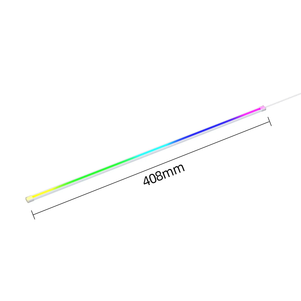 5V 3PIN ARGB LED Light Bar Colorful Atmosphere 40cm 3M Adhesive backing Flexible DIY Lamp Strip for PC Computer Case Chassis