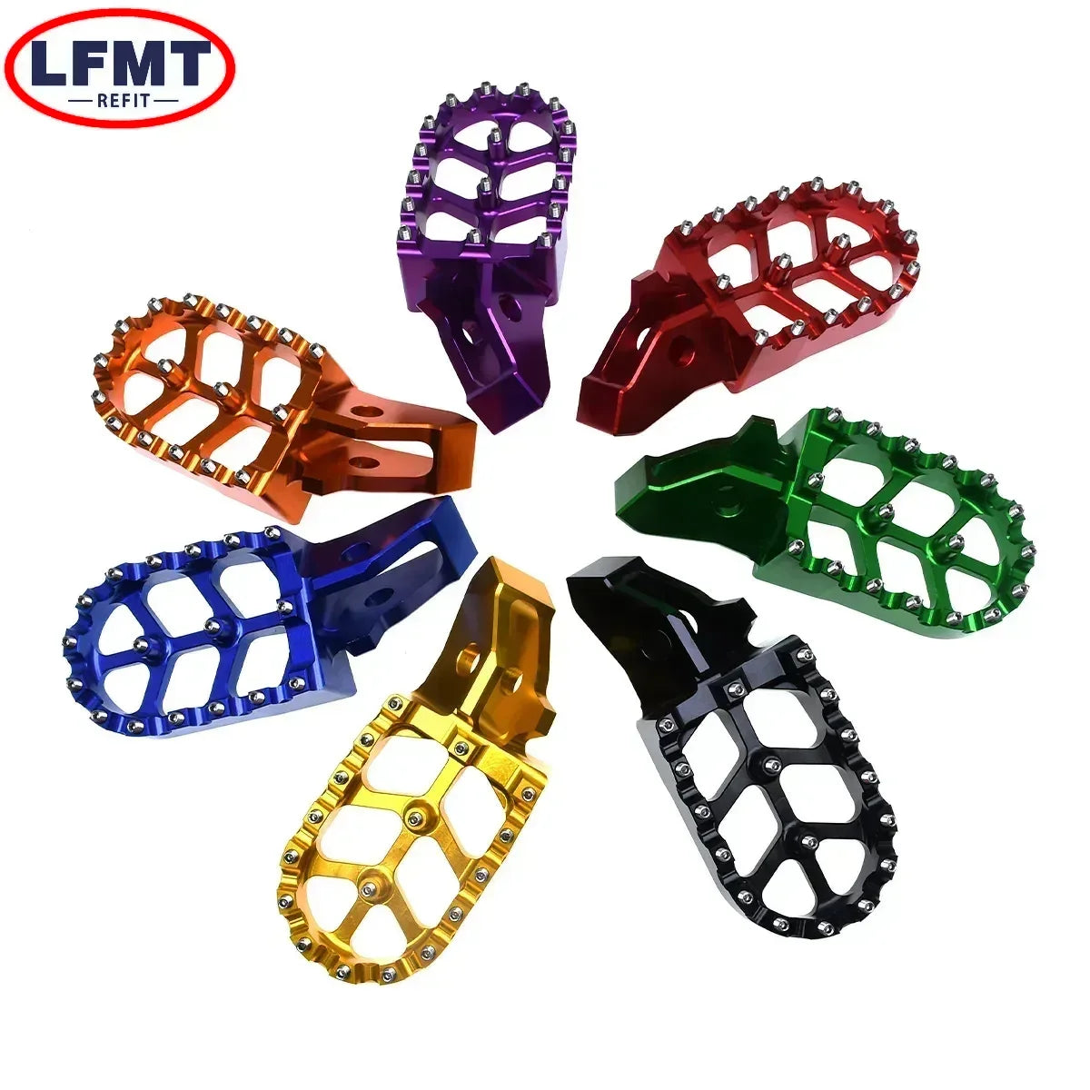 For Surron Ultra Bee Sur-ron UB Wide Footpegs Foot Pegs Rests Electric Dirt Bike Pedals Aluminium Alloy MX Surron Ultrabee Parts