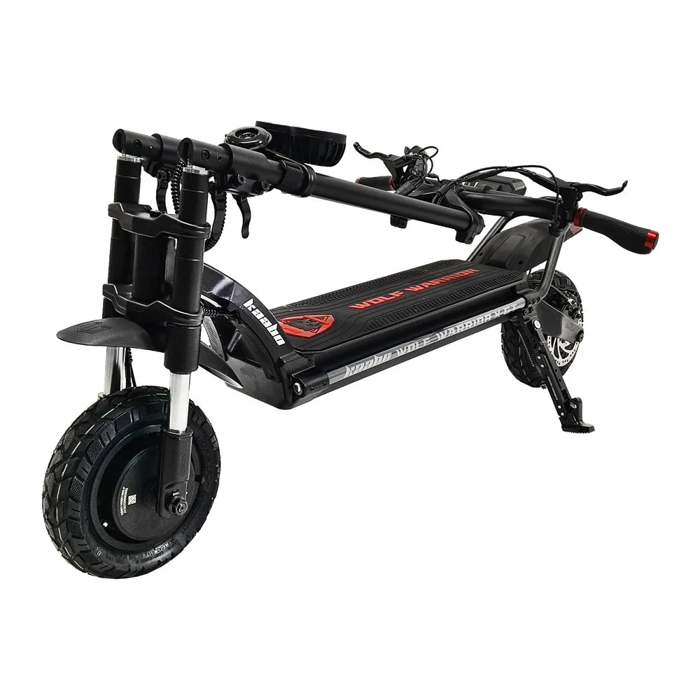 KAABO Wolf Warrior X GT 60V 28.8Ah Battery 1100W*2 dual Motor Central Display with NFC 10*3.0inch CST Tire Electric Scooter