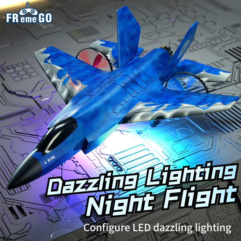 RC Plane F35 Fighter 2.4G Remote Control Aircraft EPP Foam Flying Model Glider Airplane Model Toys For Children Boys Gift