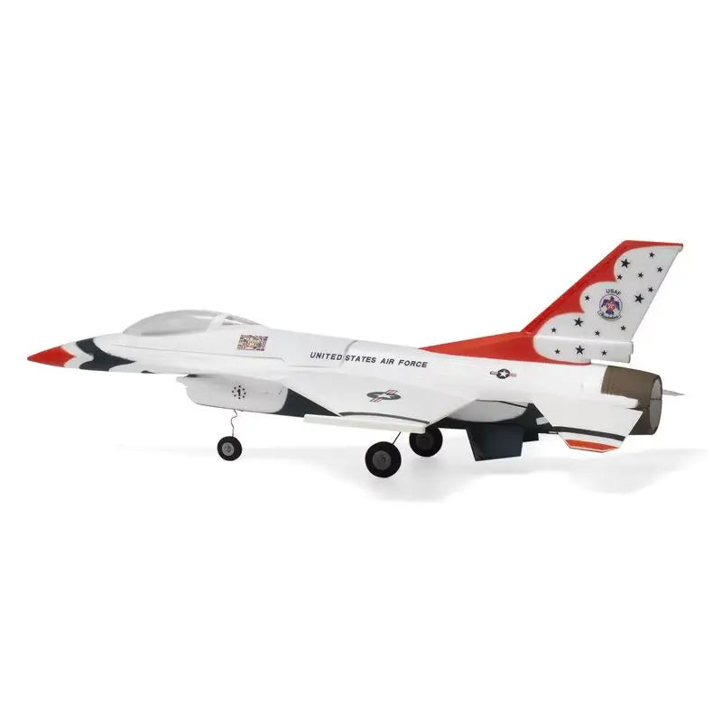 MinimumRC F-16 Micro Jet Simulation 30mm Duct 2S Gyro Self-Stabilizing RC Airplane Toy Remote Control Fixed-Wing Aircraft Model