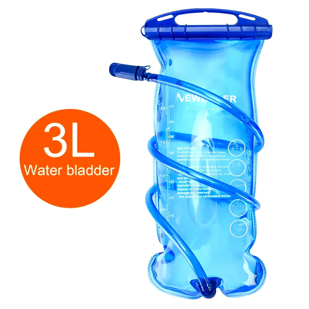 NEWBOLER Water Bag Reservoir Water Replenishment Bag Storage Bag without Bisphenol 1.5L 2L 3L Running Sports Tank Backpack