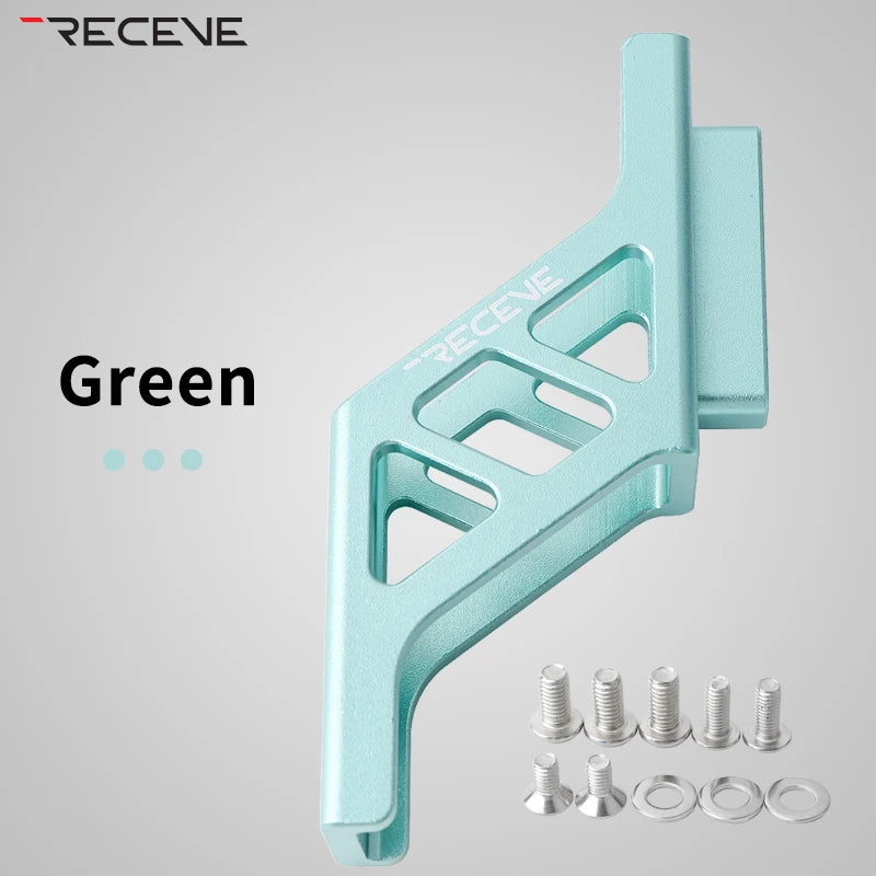 RECEVE Folding Bike Bag Carrier Raise Adapter Bicycle Shelf Extended Seat BMX Front Bag Carrier Rising Mount Holder For Brompton