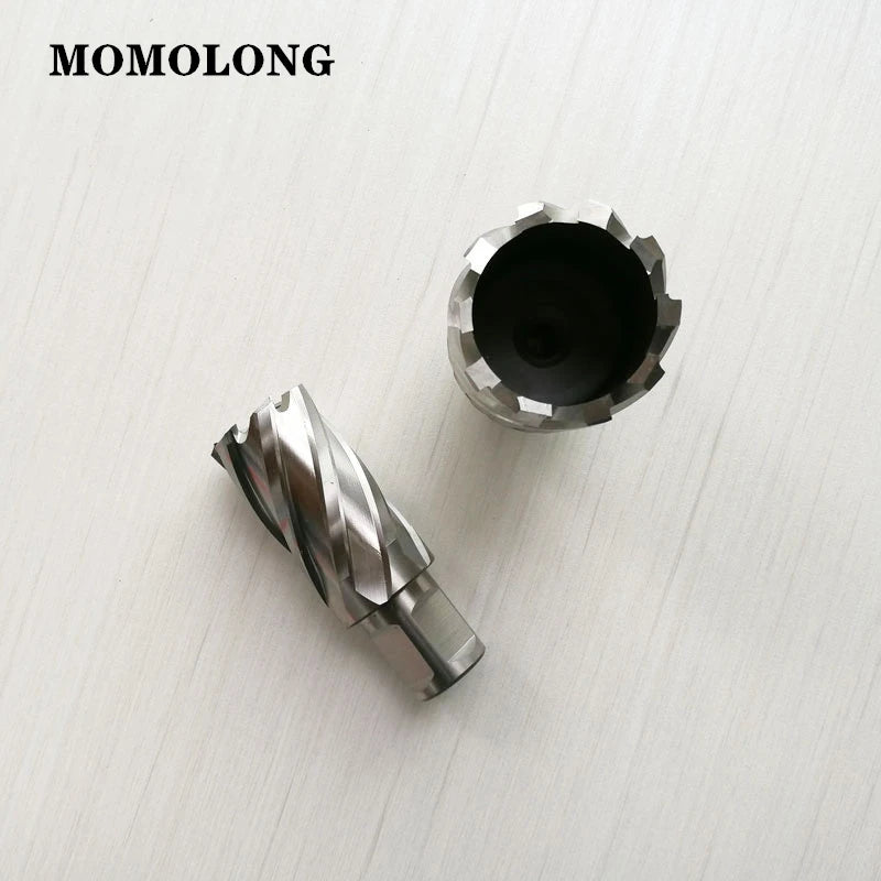 HSS-E Annular Cutter With 3/4" Weldon Shank 35mm High Speed ​​Steel Core Drill Diameter 12--60mm x 35mm Hole Saw Cut Depth 35mm
