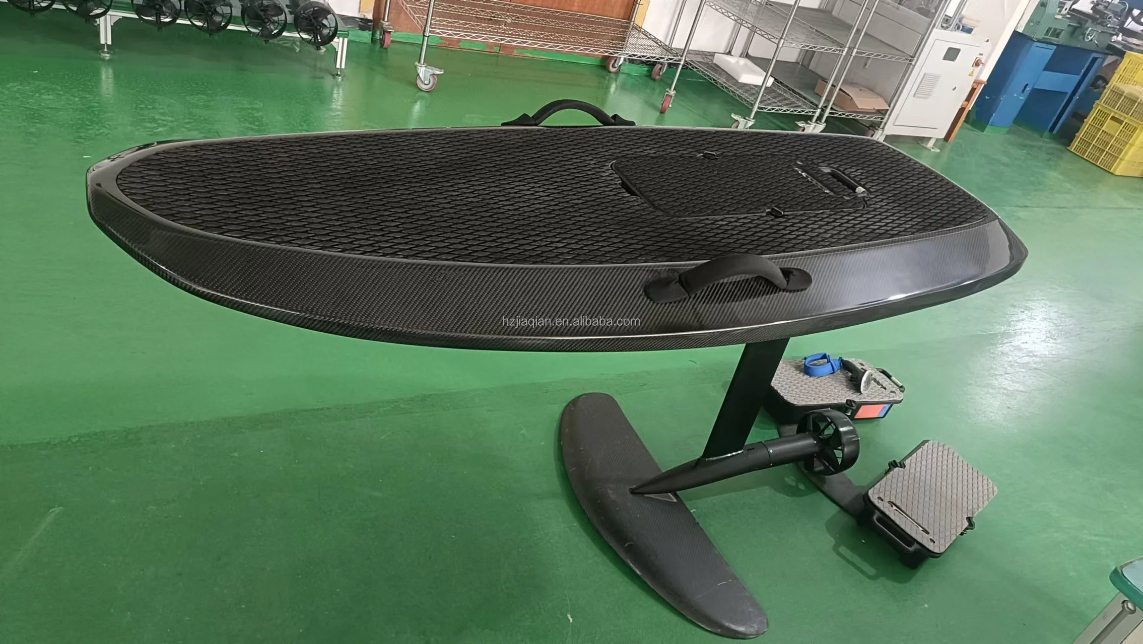 New Designed Custom Oem Odm Water Sports 8kwh 50km/h Carbon Fiber E Foil Hydrofoil Surfboard Efoil Electric Surf Board