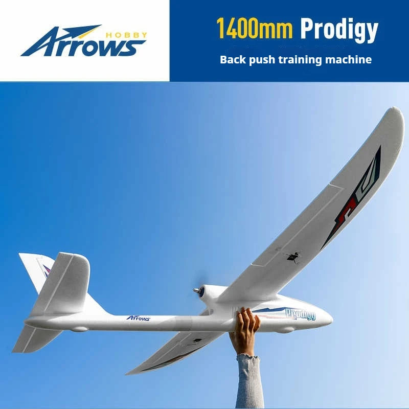 Blue Arrow Model Aircraft 1400mm Miracle Outdoor Foam Glider Fixed Wing Assembly Electric Remote Control Model Aircraft