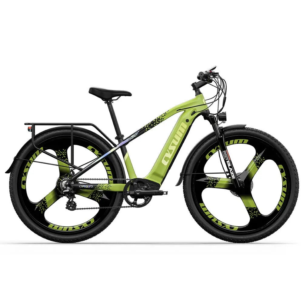 CYSUM Mountain E-bike 48V14AH Removable Lithium Battery 29Inch Integrated Wheel 100km Range Off-road Adults Electric Bicycle
