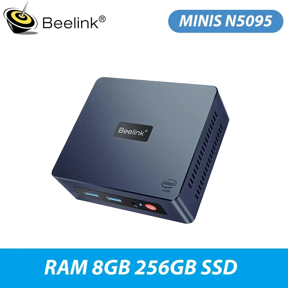 Beelink S12 Pro Intel Alder Lake N100 N95 N5095 Mini Pc DDR4 16GB 500GB Wifi6 BT5.2 Diy Desktop Gaming Computer