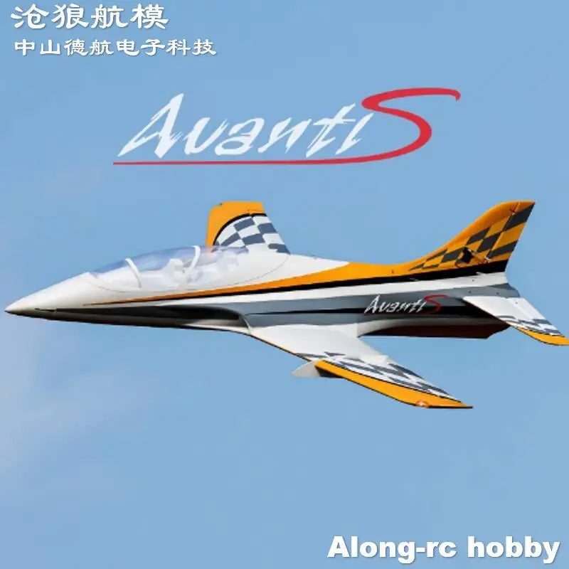 RC Model Freewing EPO RC Plane Avanti S V2 80mm EDF Jet Airplane 80 Inrunner EDF Plane 6s PNP or kit+S Retractable Landing Gear