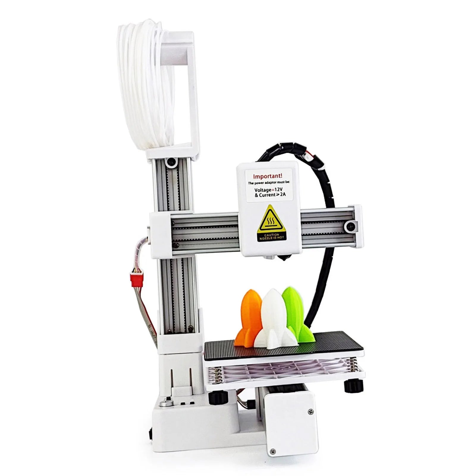 Small 3D Printer Frequency Division Multiplexing 3D Printer High Accuracy Fast Heating Compact 3D Printing Machine for Education