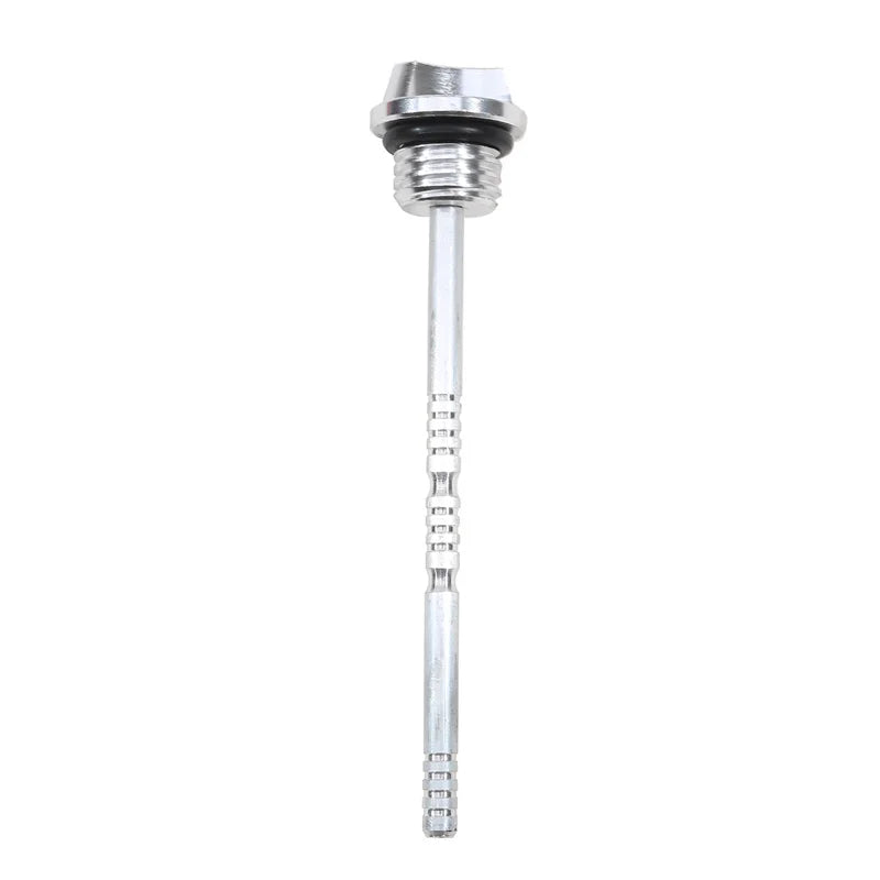 1pc Scooter Motorcycle Engine Oil Dipstick Cap Plug Engine Crankcase Oil Level Gauge Aluminum CNC Machined Motorcycle Part
