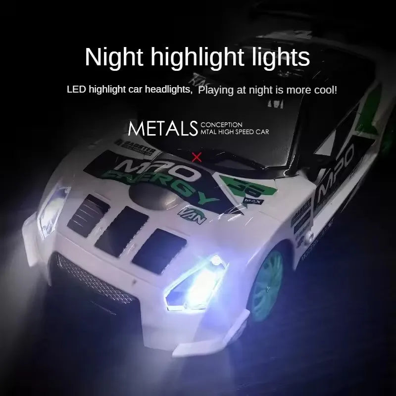 RC Drift Car With LED Light 4WD Remote Control Vehicle AE86 Professional High Speed ​​Racing Toys for Kids Children Adults Gifts