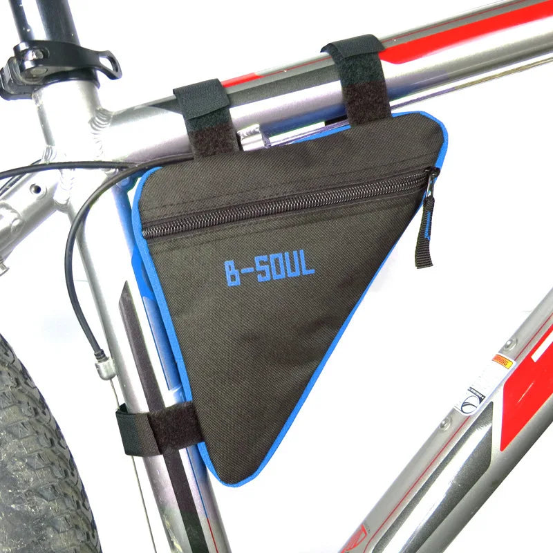 Waterproof Triangle Cycling Bicycle Bags Front Tube Frame Bag Mountain Bike Bag Mountain Bike Pouch Frame Holder Saddle Packs