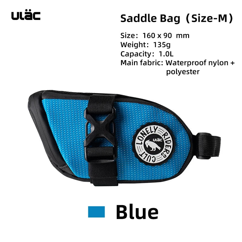 Neo Porter Bicycle Saddle Bag Waterproof Shockproof MTB Bike Seatpost Bag Hangable Taillights Cycling Rear Tool Pouch Bags