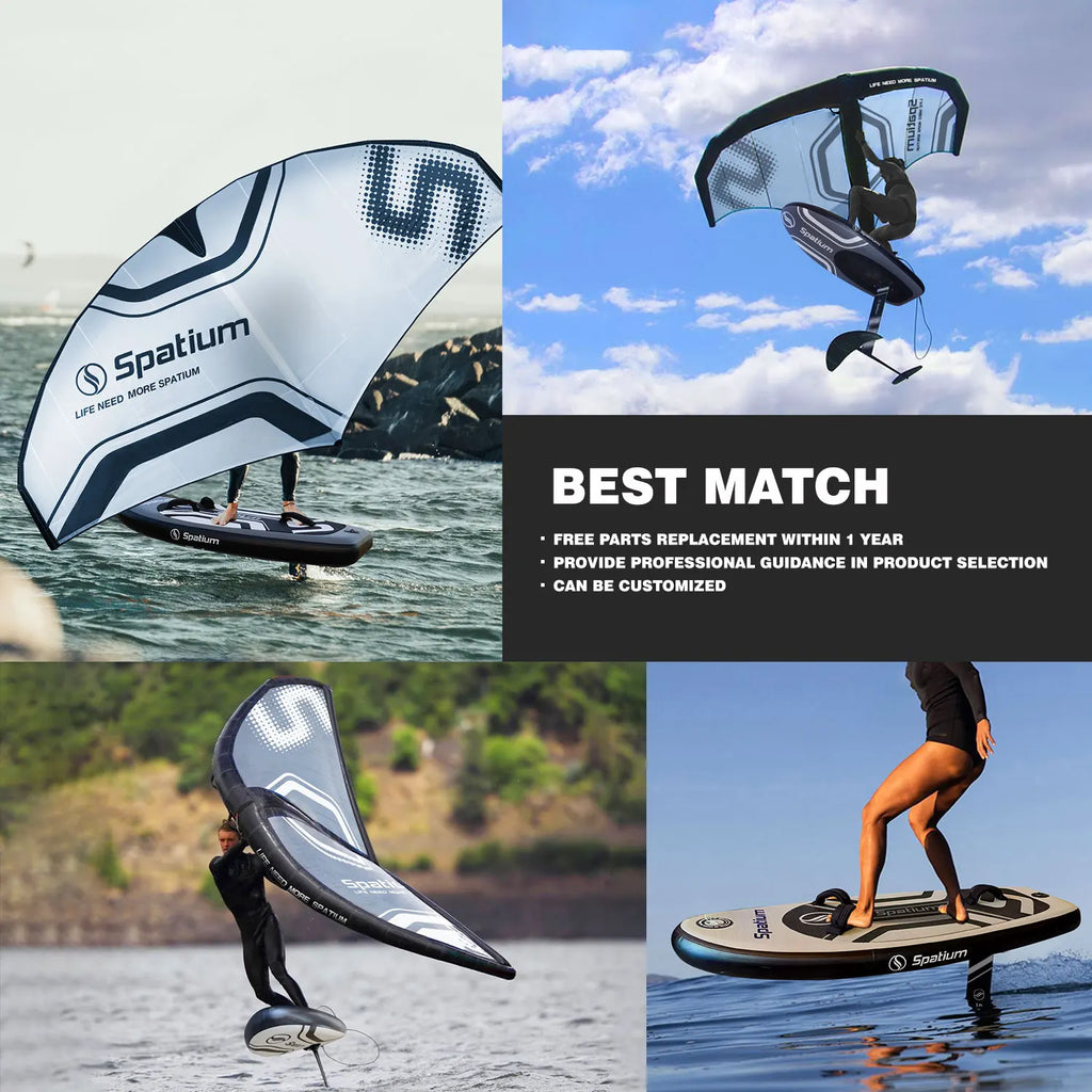 Spatium 2025 New Design Surfboard Inflatable Wing Foil Board Hydrofoil for Water Sport