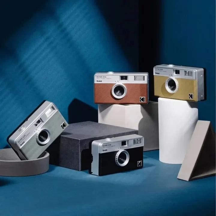 2025 New KODAK EKTAR H35 H35N Half Frame Camera 35mm Film Camera Reusable Film Camera With Flash Film Camera Optional Film