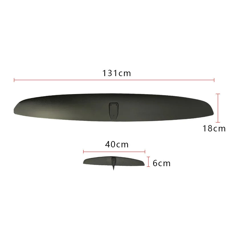 Beginner Outdoor Hydrofoil GY1310 2100sqcm 90cm Surf Carbon Mast Carbon Fiber Surf Foil Water Sports Kitesurfing Outdoor