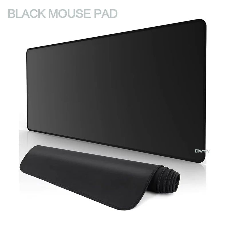 Black Mouse Pad XXL Gaming MousePad Large Mouse Pad Gamer Mause Carpet PC Desk Mat Keyboard Pad Computer Diy Mouse Pad