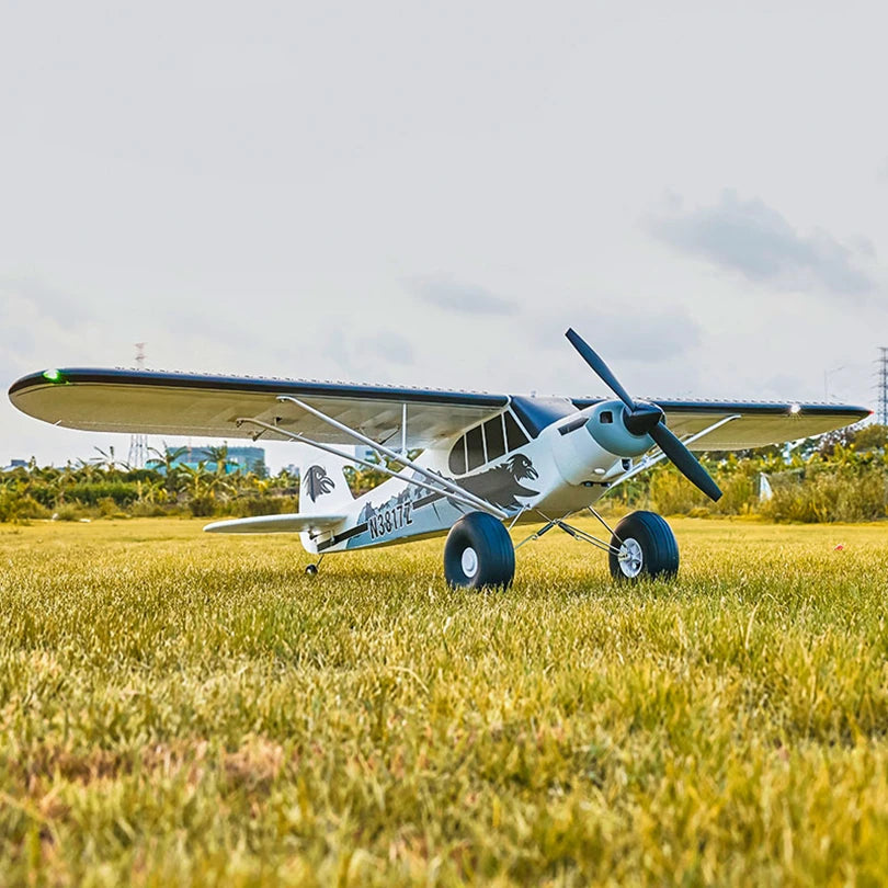 FMS RC Airplane 1300MM PA-18 PNP And RTF PA18 J3 Piper Super Cub 5CH With Gyro Auto Balance Trainer Beginner Model Aircraft