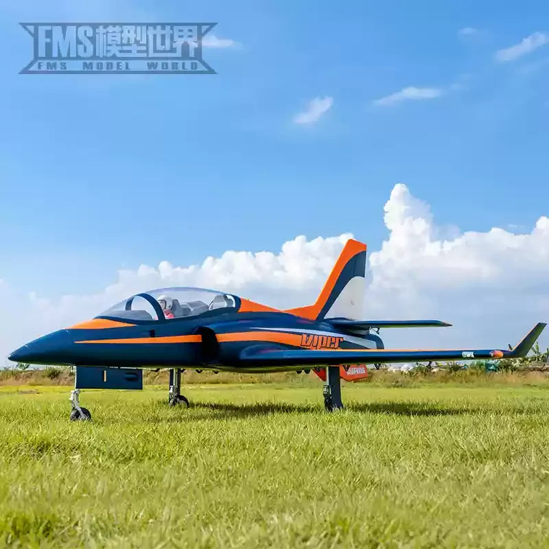 New FMS Viper Large Assembly Fixed Wing Sport Racing Electric Remote Control Model Airplane 90mm Ducted Fan High Speed RC Plane
