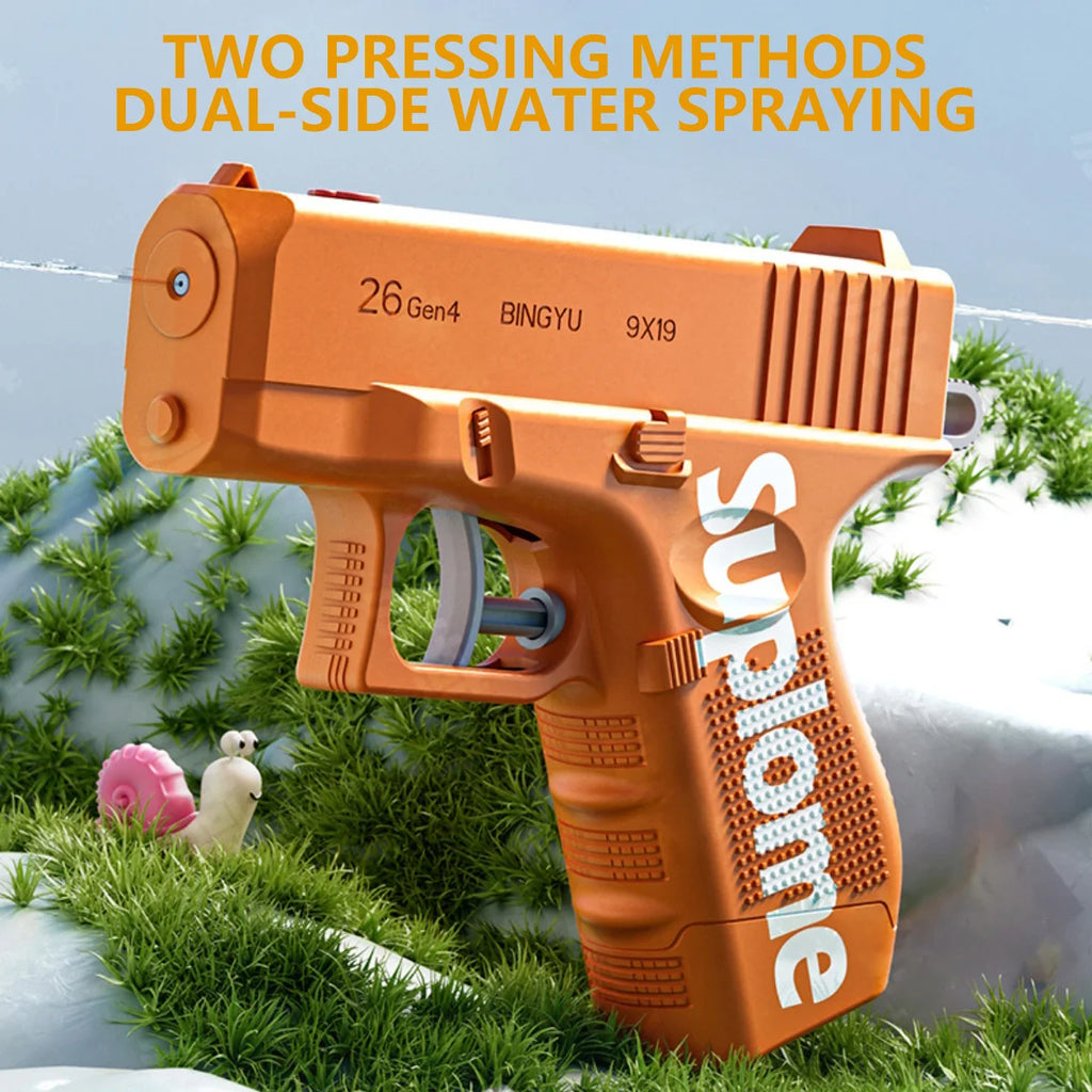 Children's prank creative double-sided water gun outdoor prank water gun toy funny mischief reverse spray water