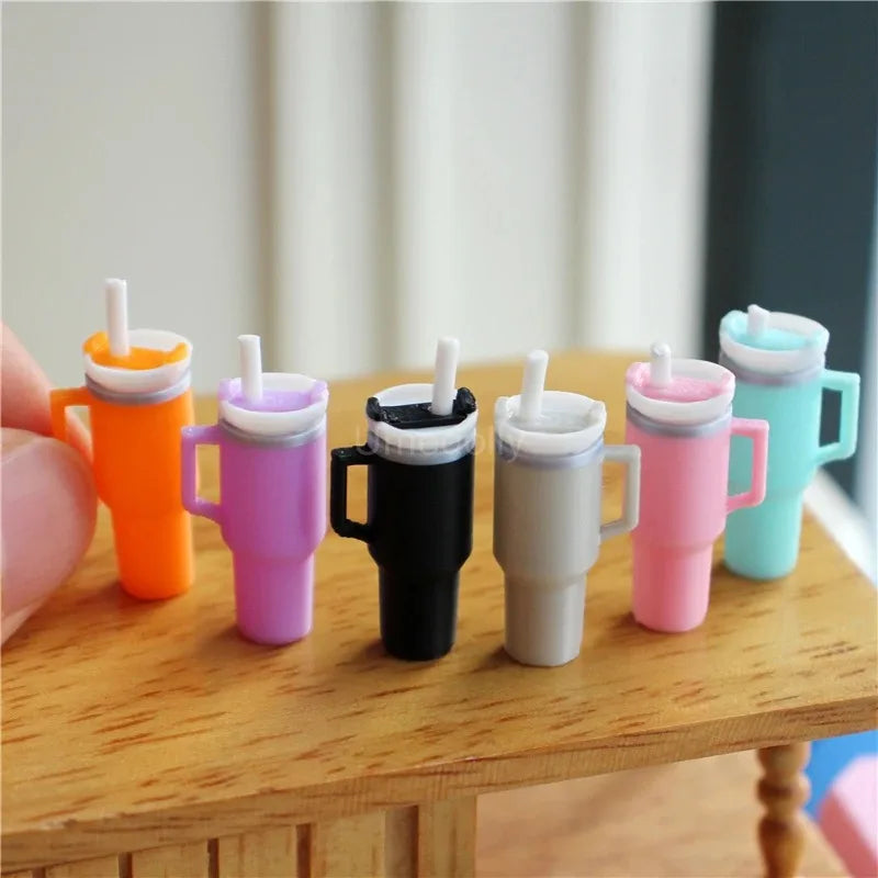 1/12 Scale Miniature Dollhouse Sumilation Vacuum Cup for OB11 BJD Doll Accessories Toy