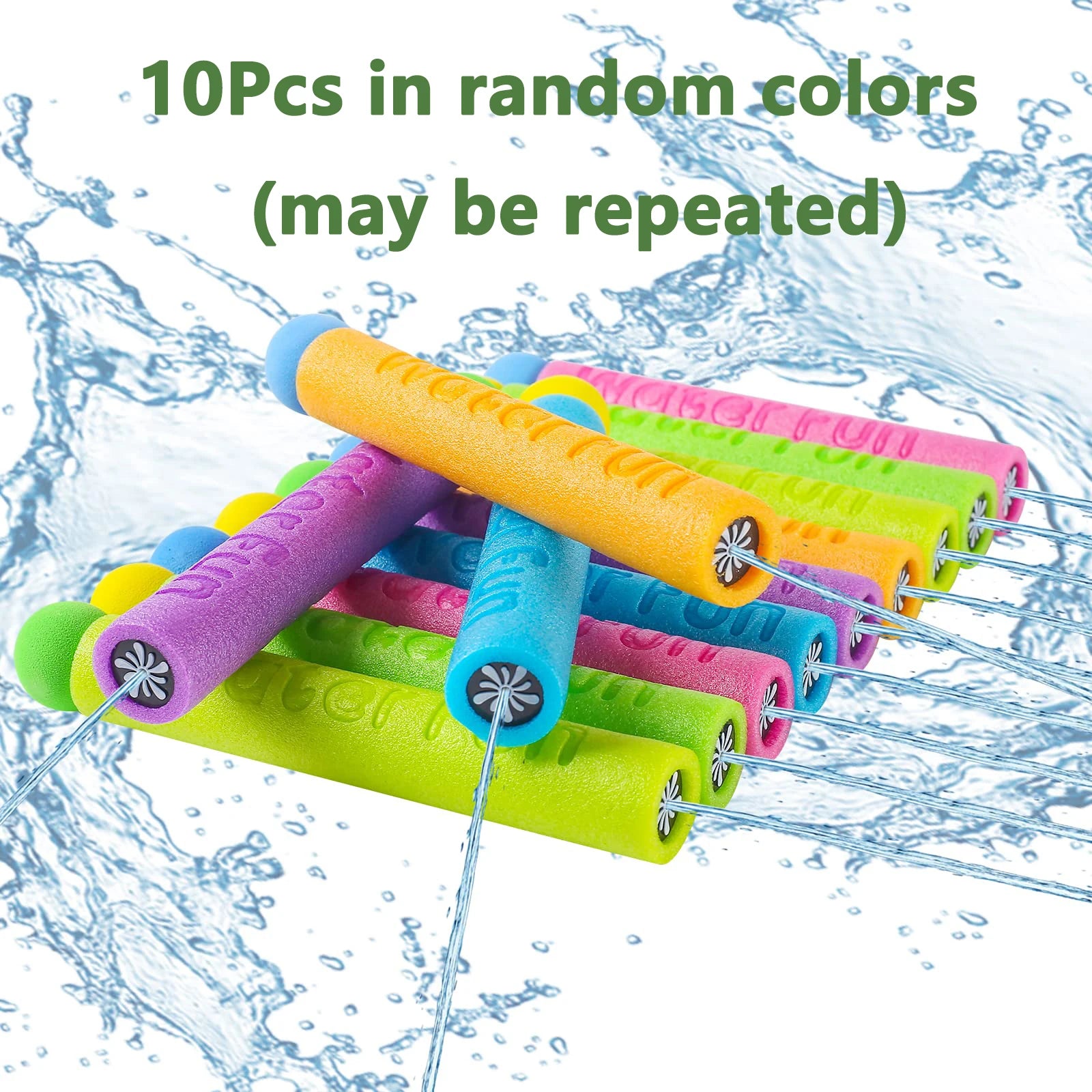 5/10Pcs Water Gun for Kids Summer Foam Watergun Toys Water Squirter Soaker Blaster Shooter Outdoor Swimming Pool Beach Games Toy