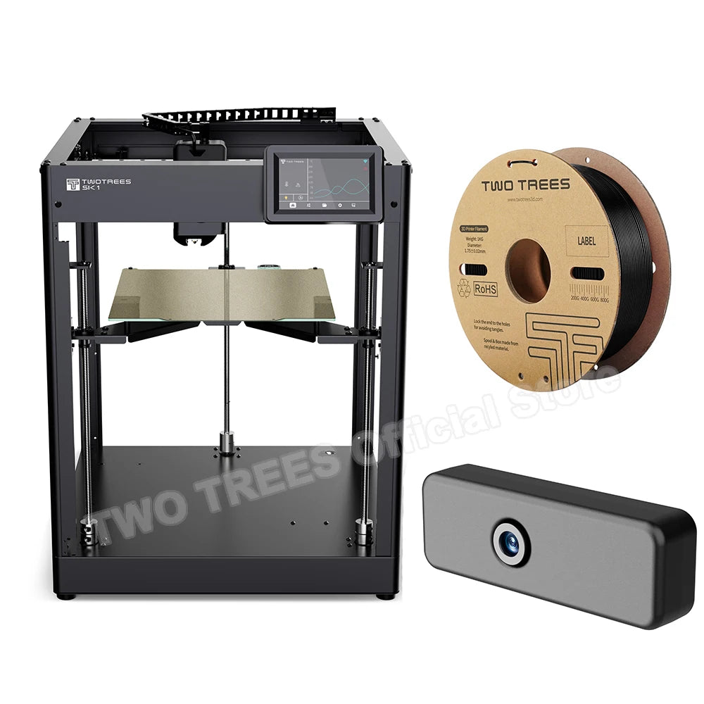 Twotrees SK1 3D Printer 700mm/s Klipper 3D Impresora CoreXY With Automatic Leveling Screen High Speed ​​Printing FDM 3D Printer