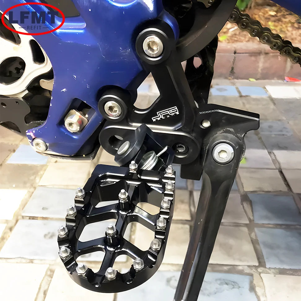 Motorcycle CNC Foot Pegs Pedal Mounting Pedals Retrofit Bracket For Sur-Ron Surron Light Bee X/S Talaria Electric Off-Road Bike