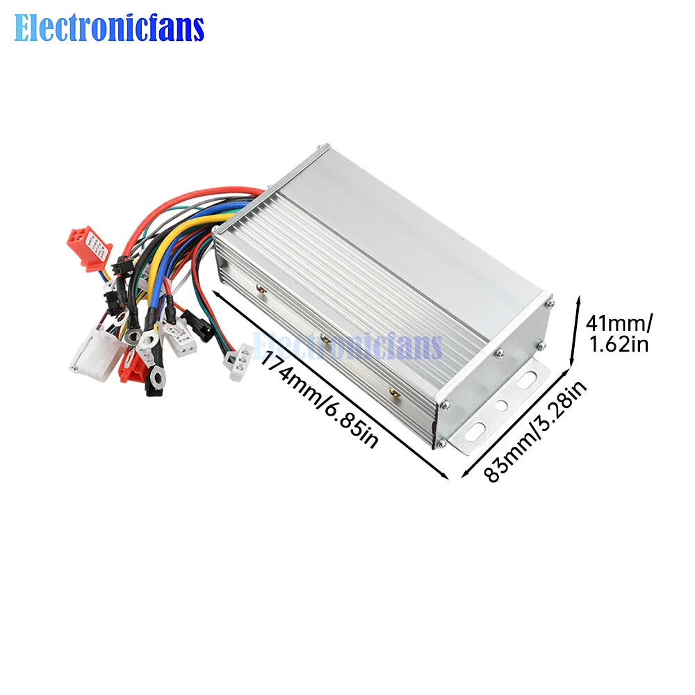 36-72V E-bike 350-1500W Intelligent Brushless Controller For E-bike Electric Scooter Accessories