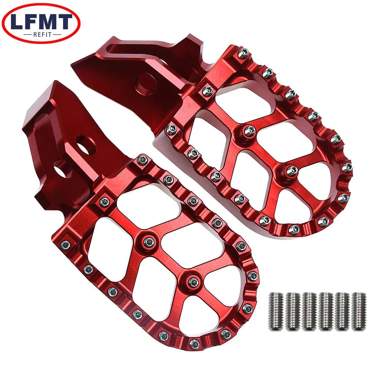 For Surron Ultra Bee Sur-ron UB Wide Footpegs Foot Pegs Rests Electric Dirt Bike Pedals Aluminium Alloy MX Surron Ultrabee Parts