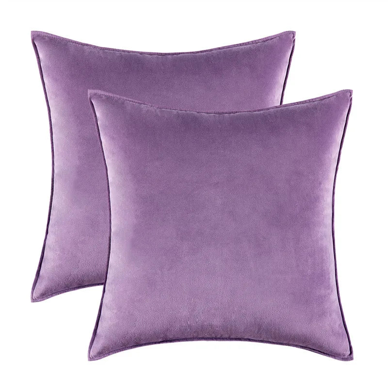 50*50/60*60High Quality Velvet Cushion Cover Bed Pillow Case For Sofa Car Housse De Coussin Decorative Pillows Nordic Home Decor