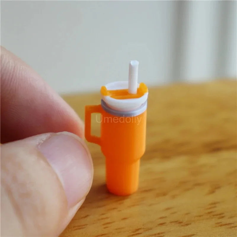1/12 Scale Miniature Dollhouse Sumilation Vacuum Cup for OB11 BJD Doll Accessories Toy