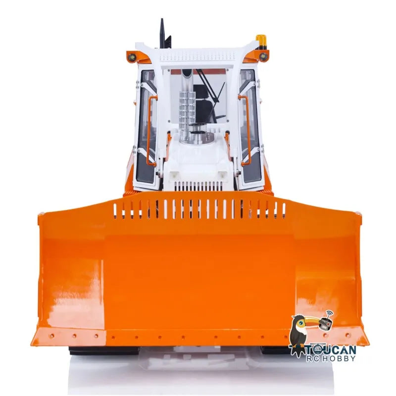 LESU 1/14 Aoue 850K RC Dozer Metal Hydraulic Remote Control Painted Black Tracks Bulldozer TOUCAN DIY Trucks Car Model Boys Toys