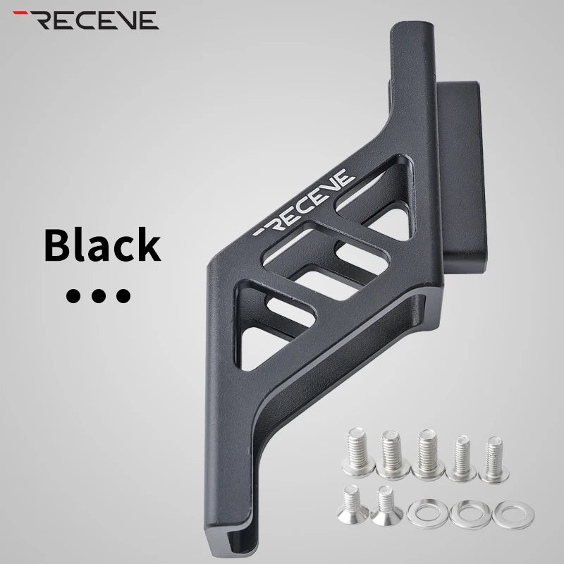 RECEVE Folding Bike Bag Carrier Raise Adapter Bicycle Shelf Extended Seat BMX Front Bag Carrier Rising Mount Holder For Brompton