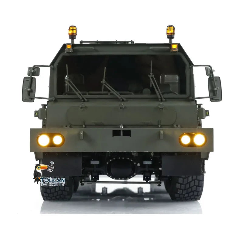 Gifts 1/14 SLT56 RC Transport Tractor Truck TOUCAN Radio Control Vehicle Cars Light Sound Winch Openable Door Finished Toys