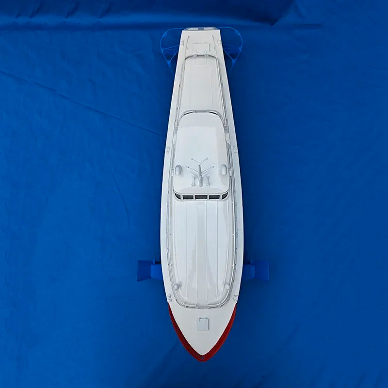 1/30 RC Finished Boat PT20 Hydrofoil Boat Model Kit DIY Hand-Assembled Boat Model Toy Gift Remote Control Yacht Model