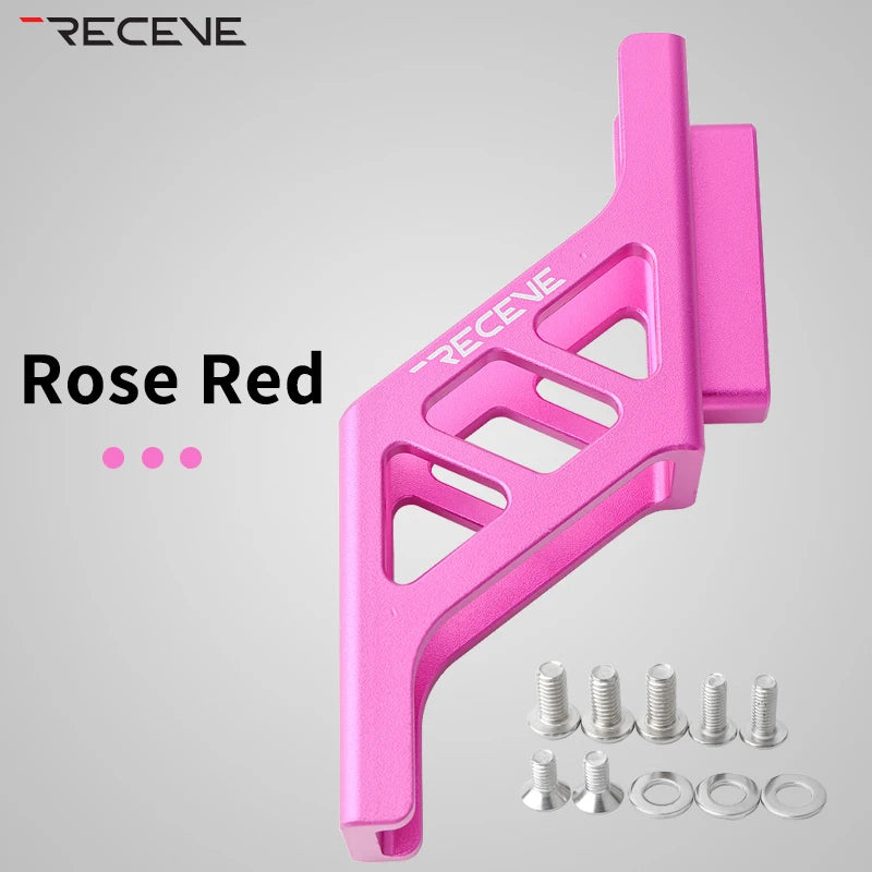 RECEVE Folding Bike Bag Carrier Raise Adapter Bicycle Shelf Extended Seat BMX Front Bag Carrier Rising Mount Holder For Brompton