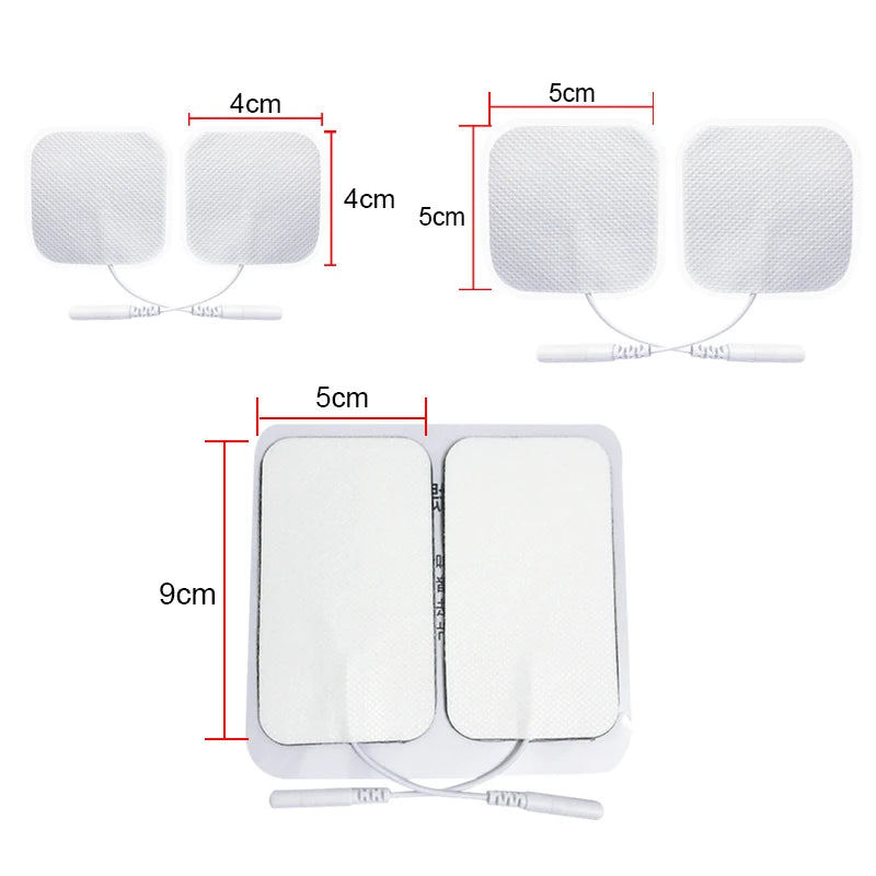 Acupuncture Electrode Massage Pads Self Adhesive Replacement Pads for Tens Digital Therapy Machine Muscle Stimulator Electric