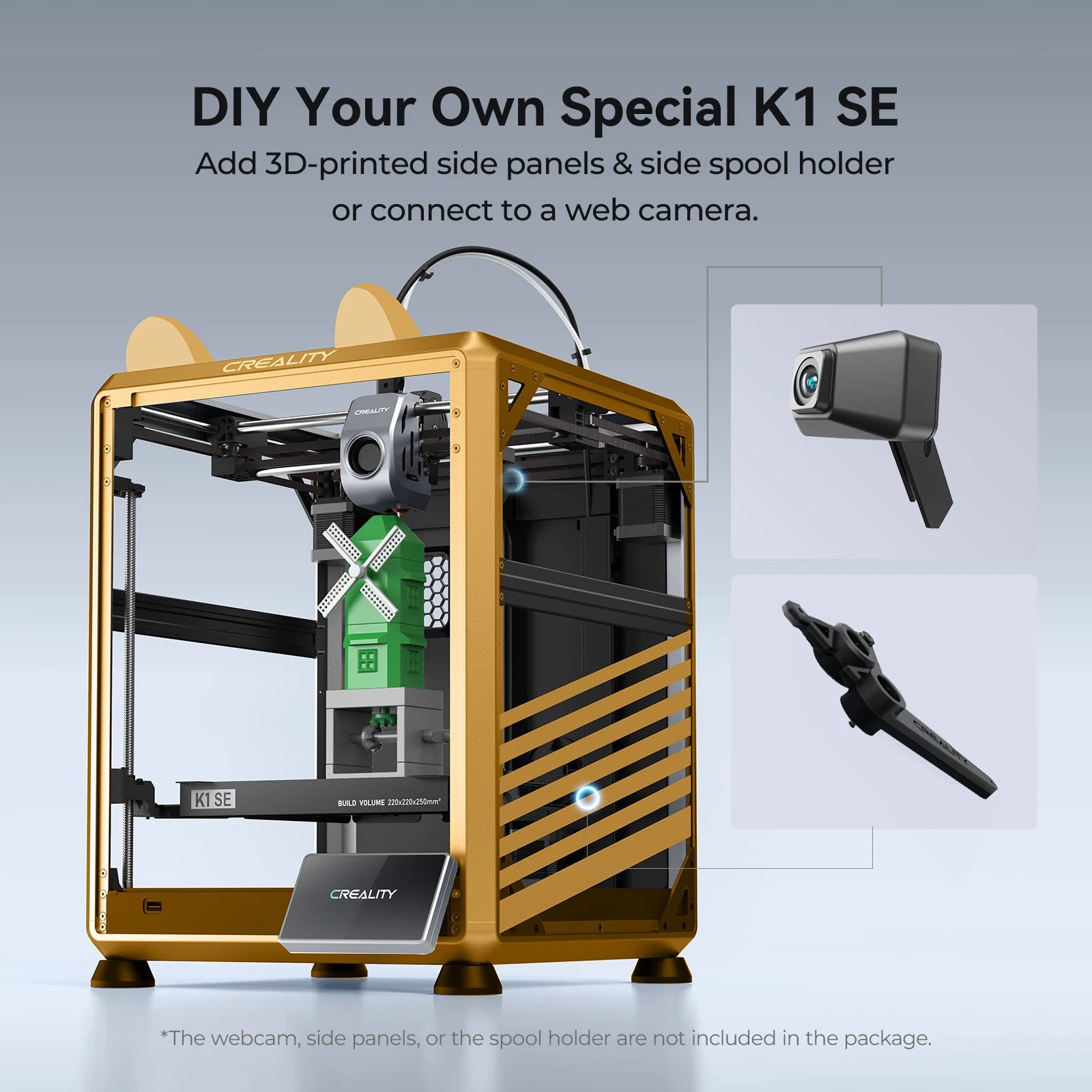 CREALITY K1 MAX K1C K1 SE K1 3D Printer High-Speed ​​Printing Auto Leveling Direct Extruder All Metal FDM K1 Series 3D Printer