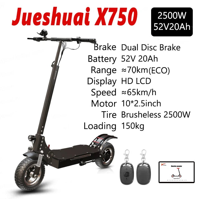 11Inch 72V 6000W Dual Motor Electric Scooter 85KM/H 100KM Long Range Off Road Electric Kick Scooter for adult Foldable with Seat