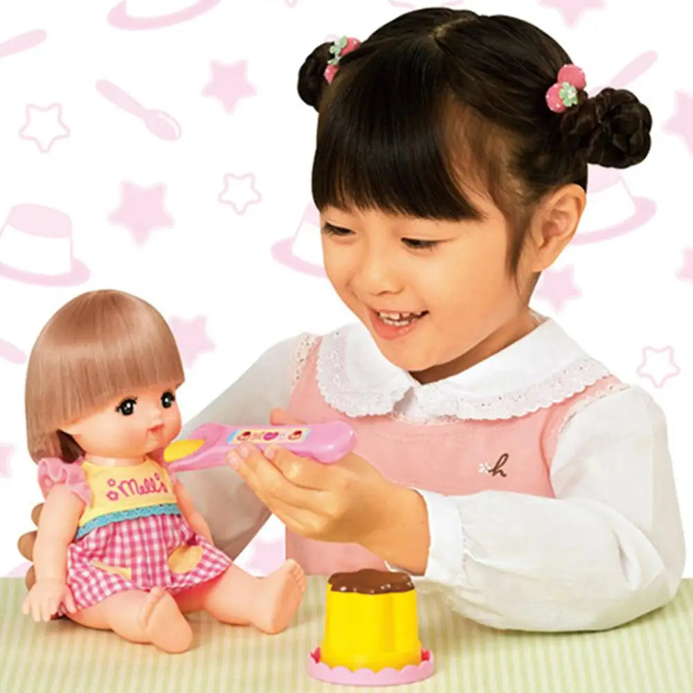 Food Feeding Pudding Feeding Toy Desktop Ornament Cute Pink Jelly Strawberry Pudding Set Ornaments Models For Kids Girls 2025