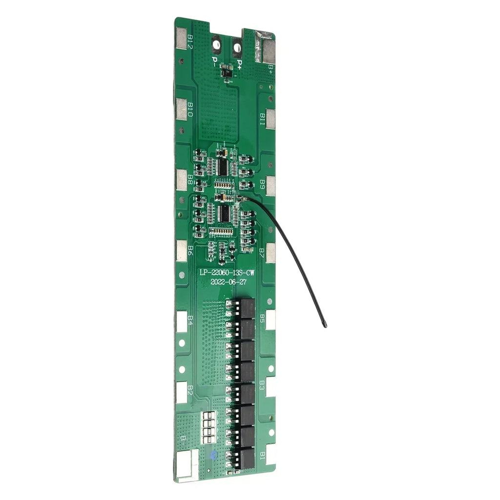13S 6P 48V Spare E-Bike Battery Box Holder PCB Board With Balance For E-Scooter 48V E-bike Batteries E-bike Battery BoxPCB Board