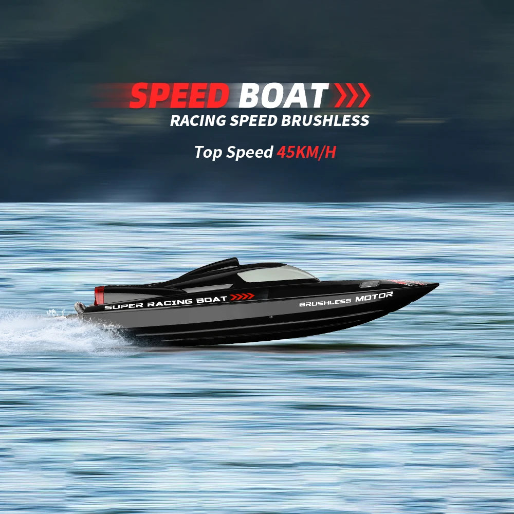 WLtoys WL916 WL912-A RC Boat 2.4Ghz 55KM/H 35KM/H High Speed ​​Racing Watercraft Remote Control Speedboat Toys For Children