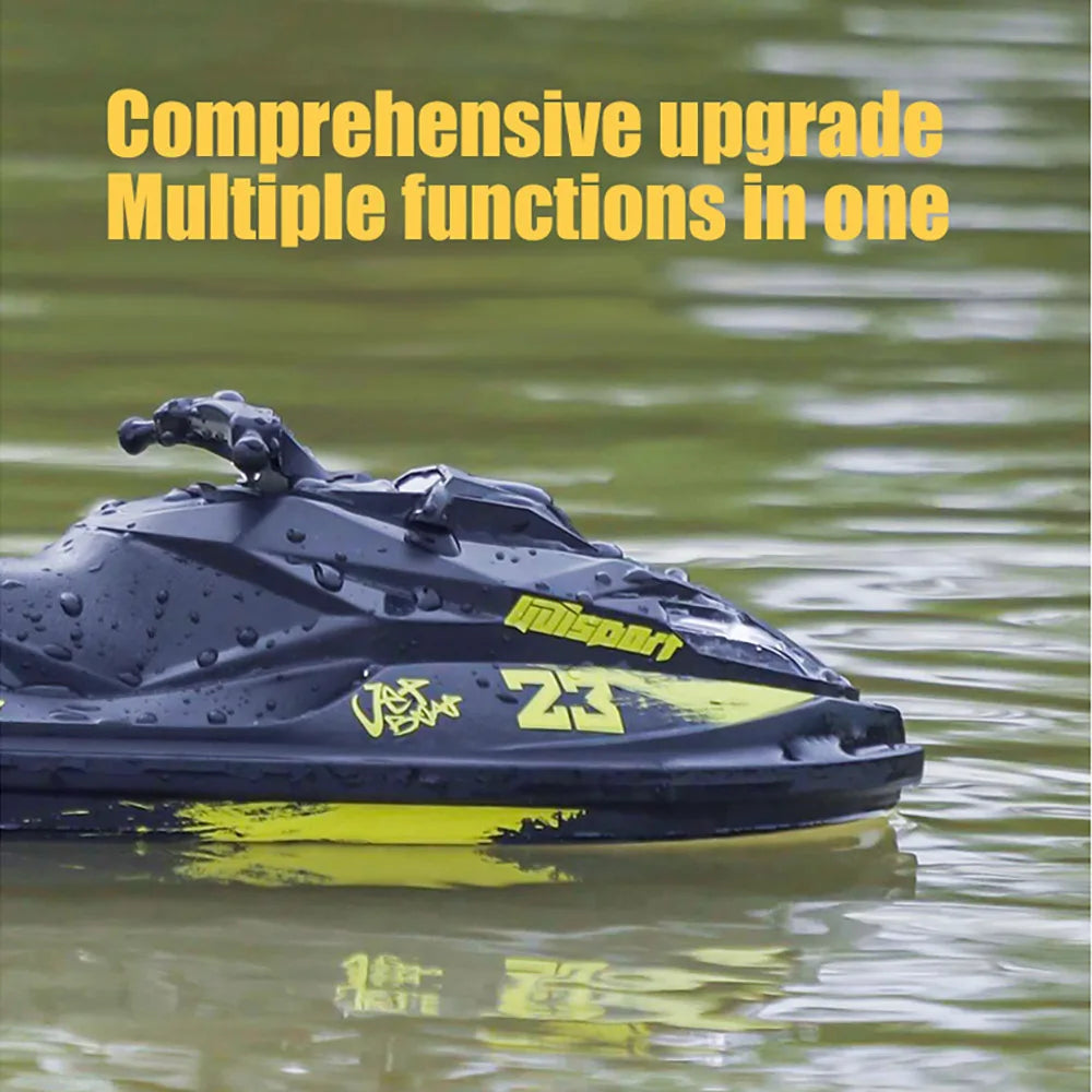UDI023 RC Speedboat 2.4G Jet Spray RC Boat Remote Control Ship Waterproof Self-Righting LED Lights RTR High-Speed ​​Models Toys